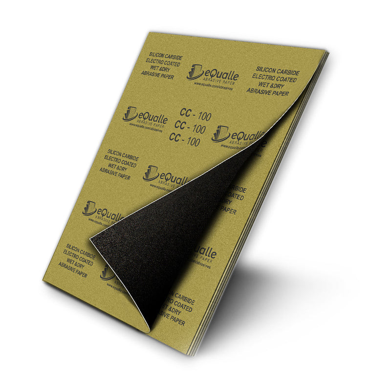 180 Grit Sandpaper Sheets – 50 Pack, 9x11 in, Wet or Dry Use