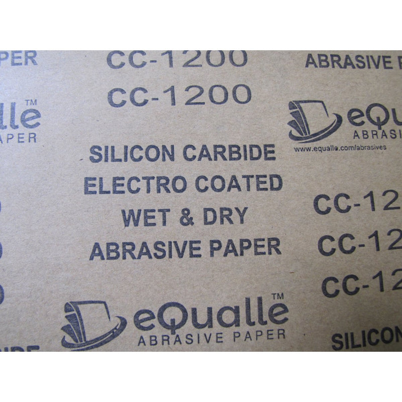 1200 Grit Sandpaper Sheets – 25 Pack, 9x11 in, Wet or Dry Use