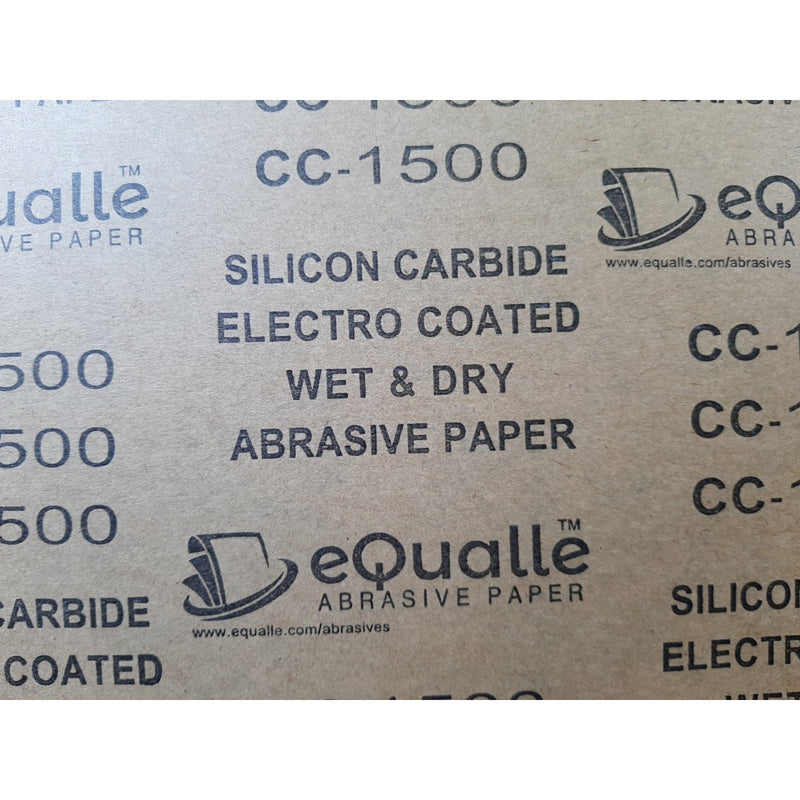 1500 Grit Sandpaper Sheets – 100 Pack, 9x11 in, Wet or Dry Use