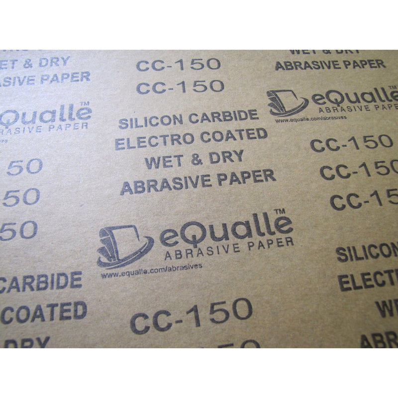 150 Grit Sandpaper Sheets – 100 Pack, 9x11 in, Wet or Dry Use