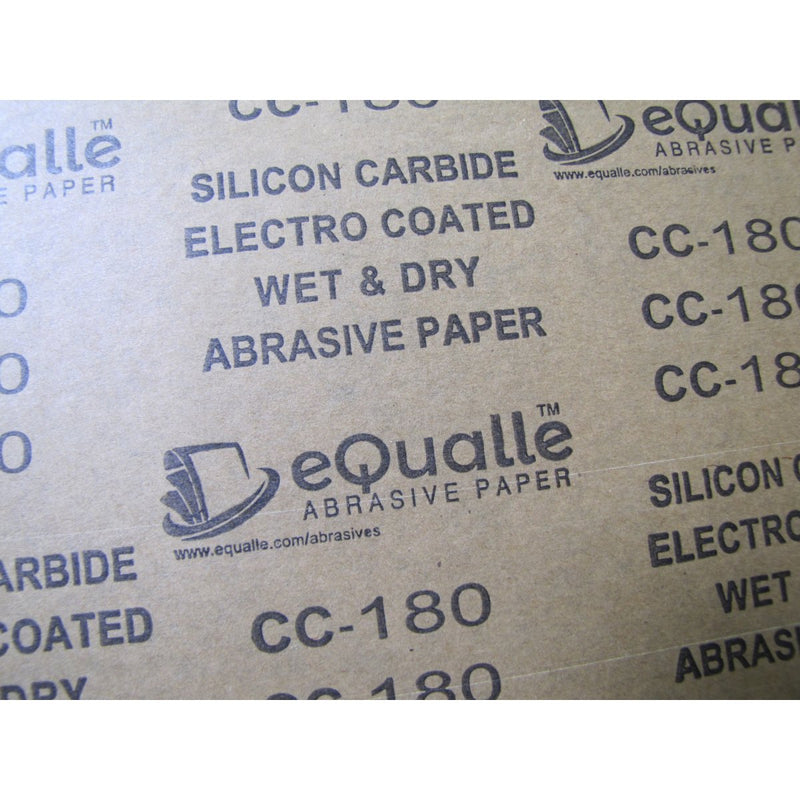 180 Grit Sandpaper Sheets – 100 Pack, 9x11 in, Wet or Dry Use