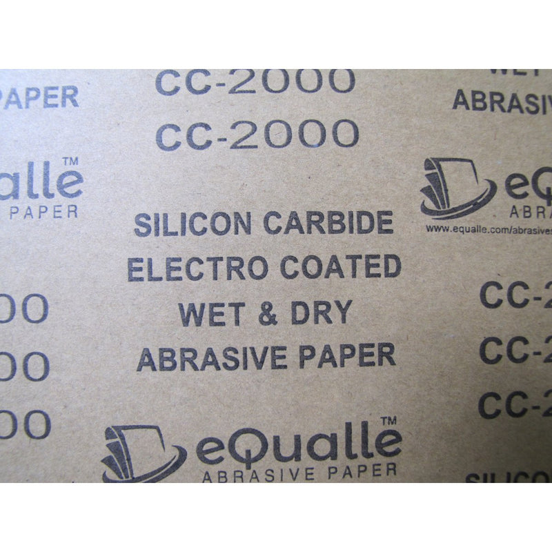 2000 Grit Sandpaper Sheets – 25 Pack, 9x11 in, Wet or Dry Use