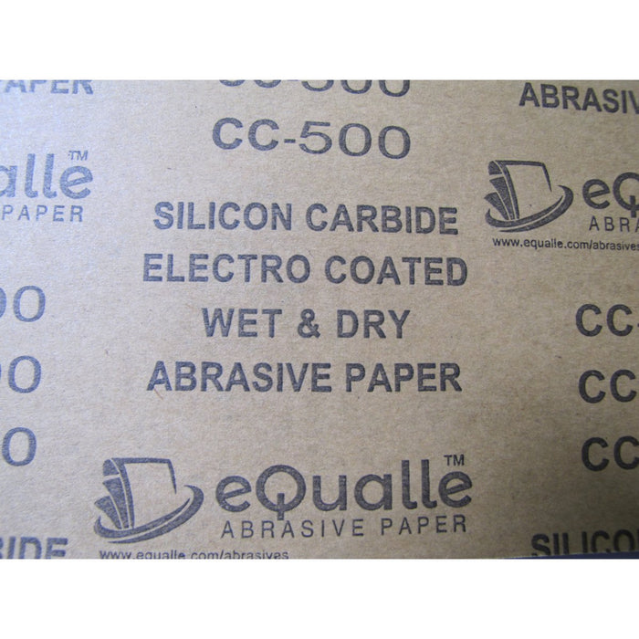 Sandpaper | Grit 500 | 100 Sheets