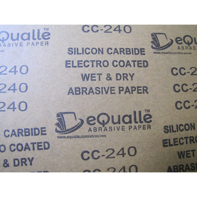 240 Grit Sandpaper Sheets – 50 Pack, 9x11 in, Wet or Dry Use