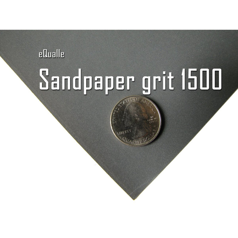 1500 Grit Sandpaper Sheets – 25 Pack, 9x11 in, Wet or Dry Use