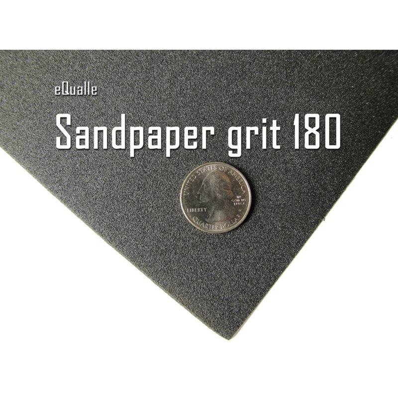 180 Grit Sandpaper Sheets – 25 Pack, 9x11 in, Wet or Dry Use