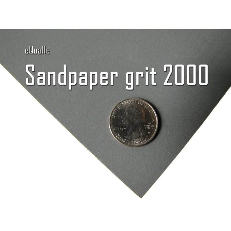 2000 Grit Sandpaper Sheets – 25 Pack, 9x11 in, Wet or Dry Use