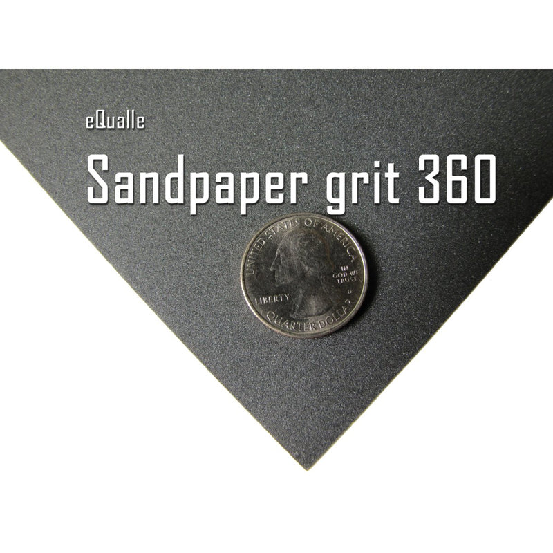 360 Grit Sandpaper Sheets – 100 Pack, 9x11 in, Wet or Dry Use