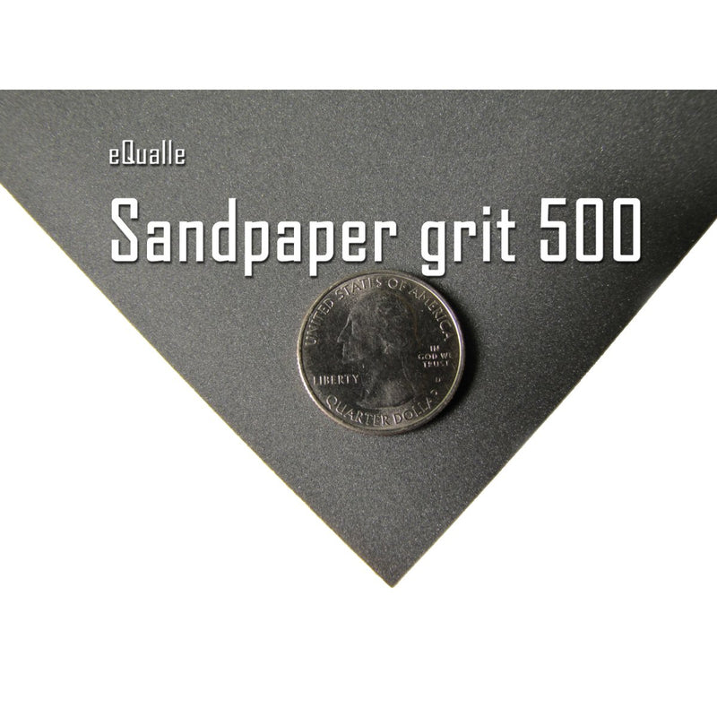 500 Grit Sandpaper Sheets – 50 Pack, 9x11 in, Wet or Dry Use